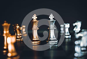 Chess board - A competitive business idea to succeed.