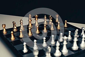 Chess board - A competitive business idea to succeed.