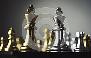 Chess board - A competitive business idea to succeed.
