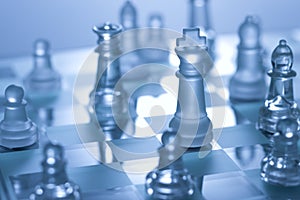 Chess Board Game photo