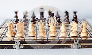 Chess board before gameplay