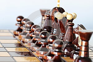 Chess board before gameplay