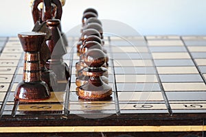 Chess board before gameplay