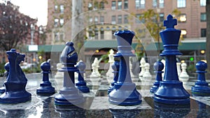A Chess Board in Washington Square Park