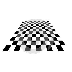 Chess, checkerboard squares textured element