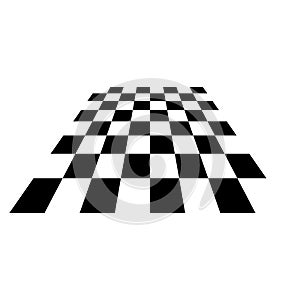 Chess, checkerboard squares textured element