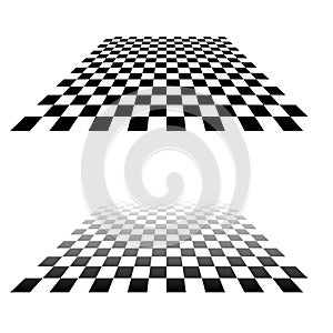 Chess, checkerboard squares textured element