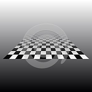 Chess, checkerboard squares textured element
