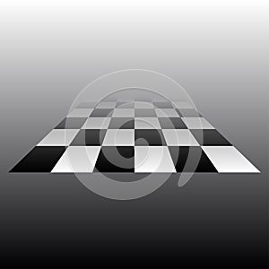 Chess, checkerboard squares textured element