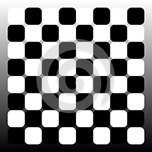 Chess, checkerboard squares textured element