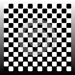 Chess, checkerboard squares textured element