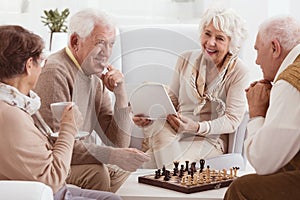 Chess competition between friends