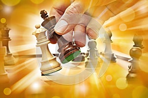 Chess Conflict Business Strategy Trade