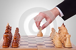 Chess. The first step