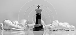 Chess game background stategy