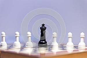 Chess game background stategy
