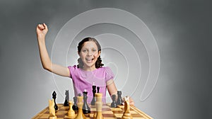 Chess game for clever mind