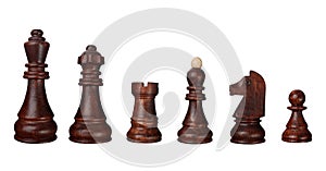 Chess game pieces