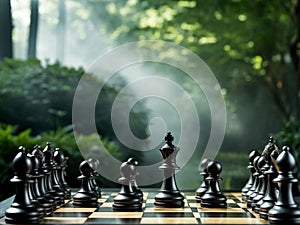 chess game. strategy concept