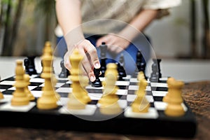 Chess Game Thinking Hobbies Leisure Concept