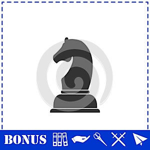 Chess icon flat