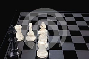 Chess King Cornered