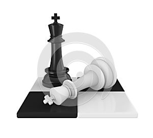Chess King Pieces Checkmate