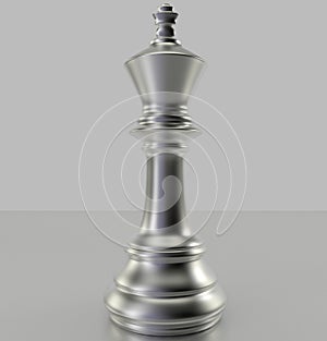 Computer generated Chess king