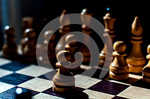 Chess is a logic Board game with special pieces on a 64-cell Board for two opponents, combining elements of art, science and sport