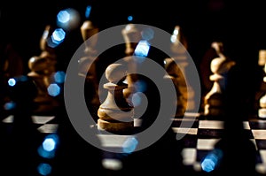 Chess is a logic Board game with special pieces on a 64-cell Board for two opponents, combining elements of art, science and sport