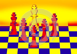 Chess moves photo