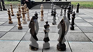 Chess outdoors