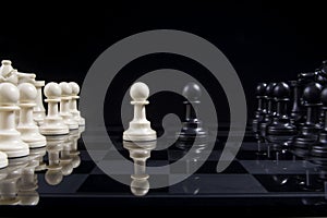 Chess Pawn Stalemate photo