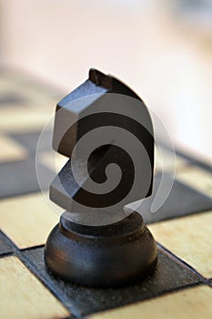 Chess piece on a chess Board