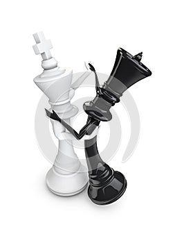 Chess piece dancers