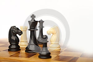 Chess pieces photo