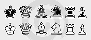 Chess pieces