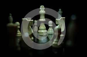 Chess pieces