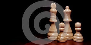 Chess pieces photo