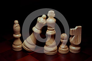 Chess pieces photo