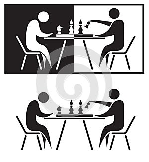 Chess players.