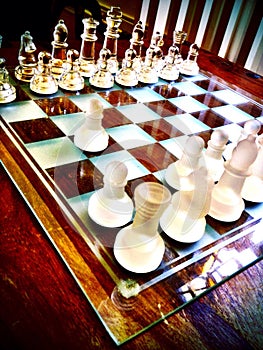 A chess set