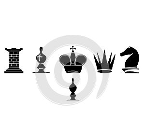 Chess Set of Pieces