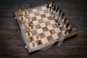 Chess Set Up Beginning