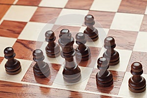 Chess strategy concept