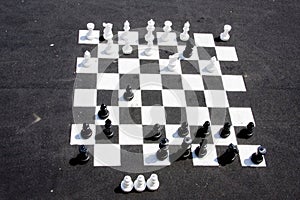 Chess in the street