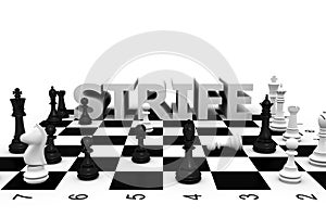 Chess strife