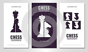 Chess tournament poster