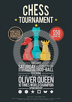 Chess Tournament Poster