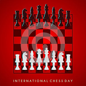 Chess Vector Design for International Chess Day